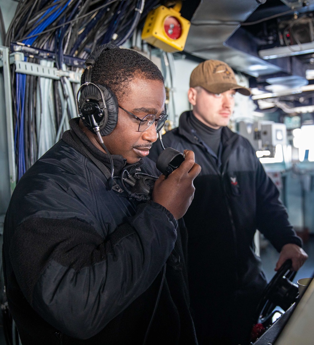 Daily Operations Aboard USS George H.W. Bush (CVN 77)