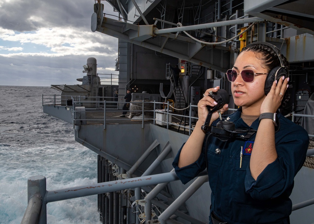 Daily Operations Aboard USS George H.W. Bush (CVN 77)