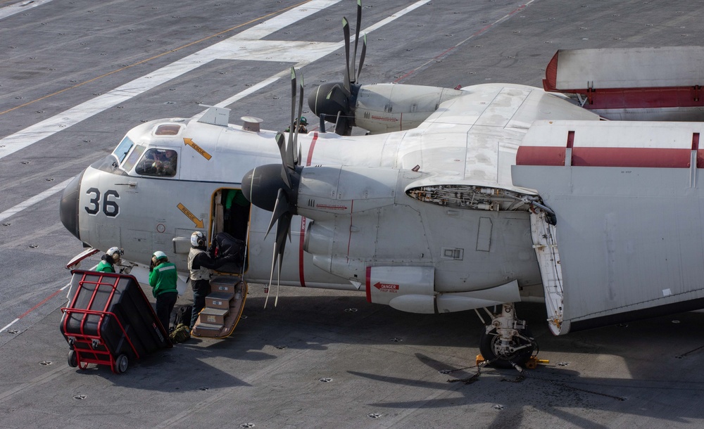 Daily Operations Aboard USS George H.W. Bush (CVN 77)