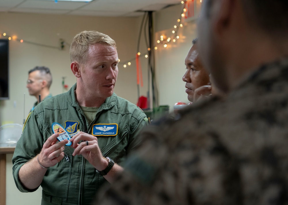 OCD24: IOP participants tour the OCD24 “North Pole” operations center