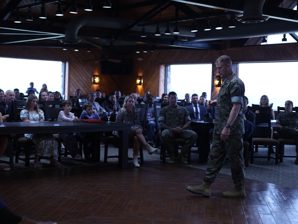 Lt. Col. Blankenship Retirement Ceremony