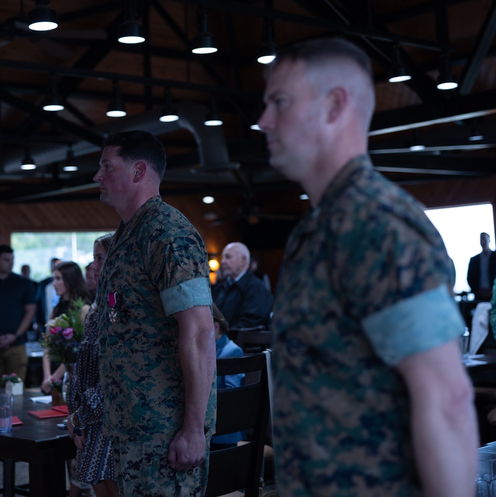 Lt. Col. Blankenship Retirement Ceremony