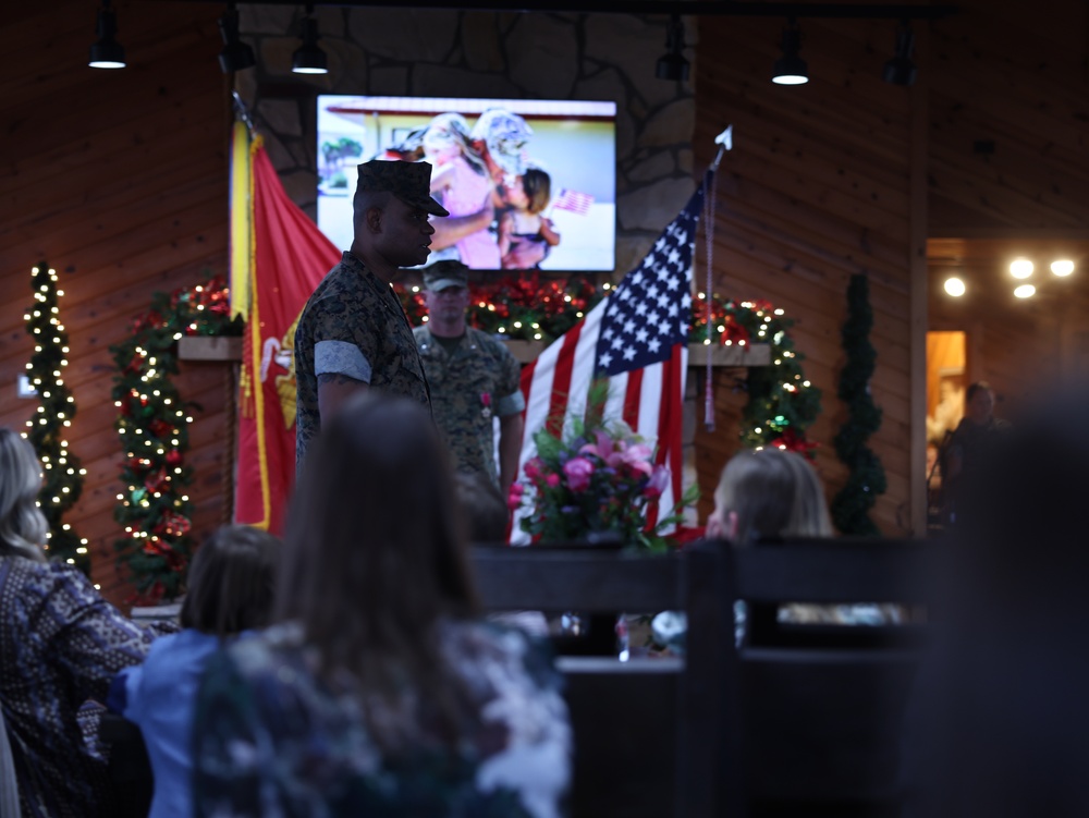 Lt. Col. Blankenship Retirement Ceremony