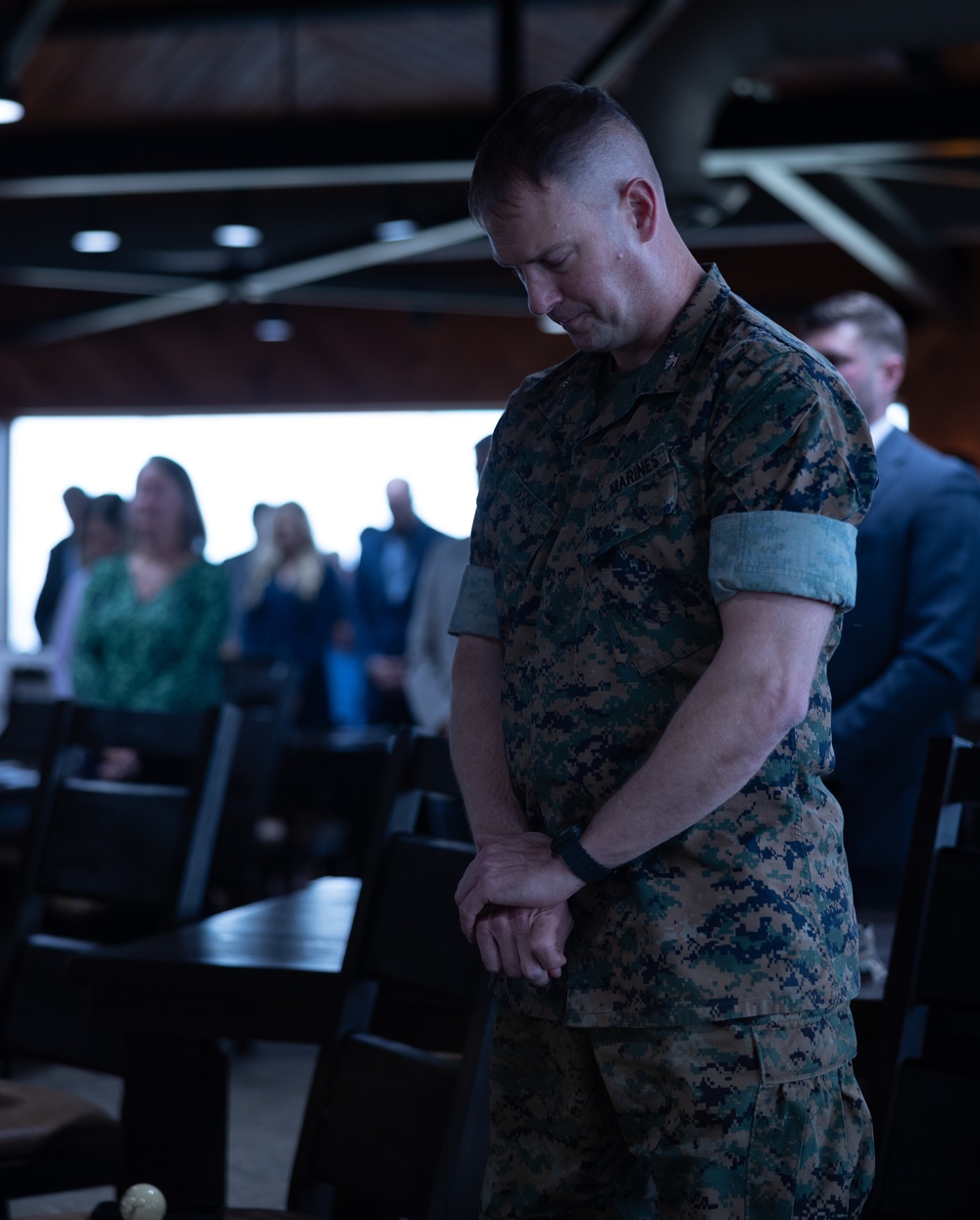 Lt. Col. Blankenship Retirement Ceremony