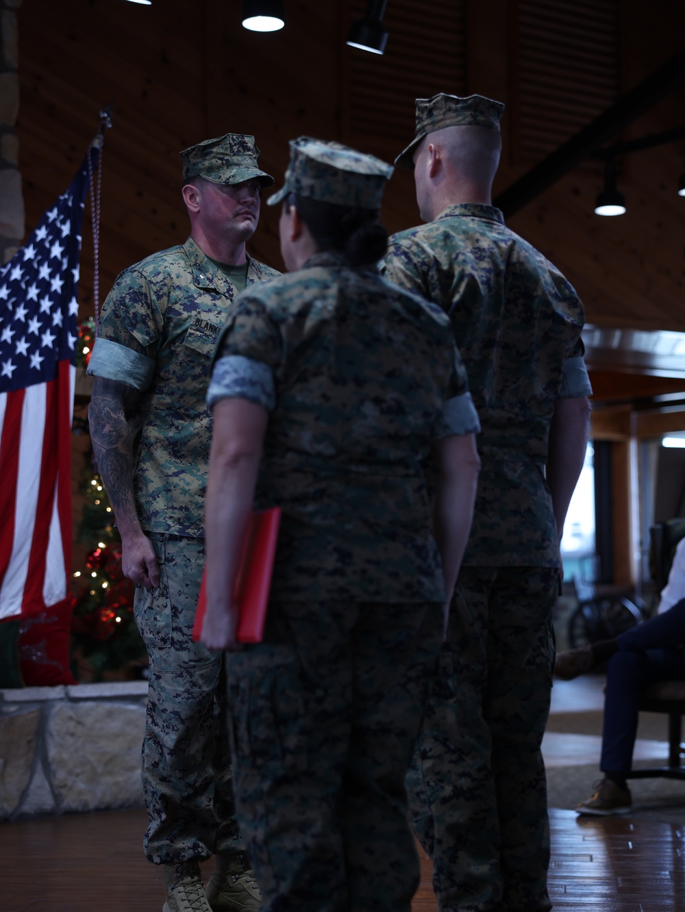 Lt. Col. Blankenship Retirement Ceremony