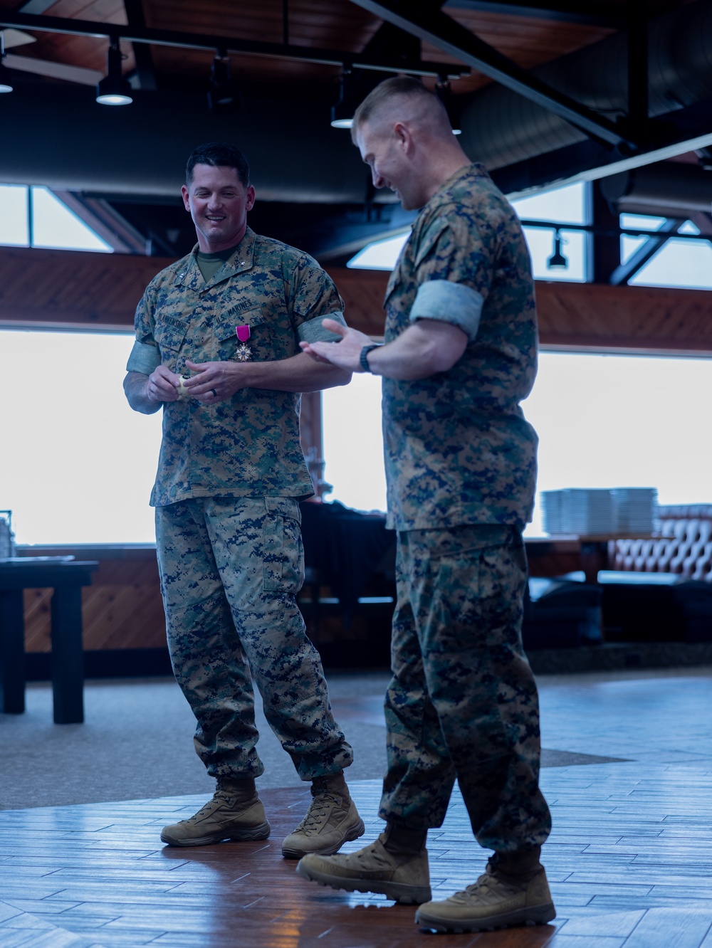 Lt. Col. Blankenship Retirement Ceremony