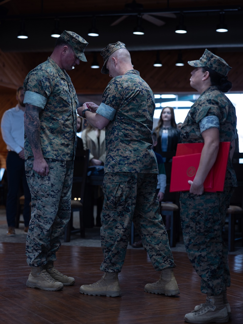 Lt. Col. Blankenship Retirement Ceremony