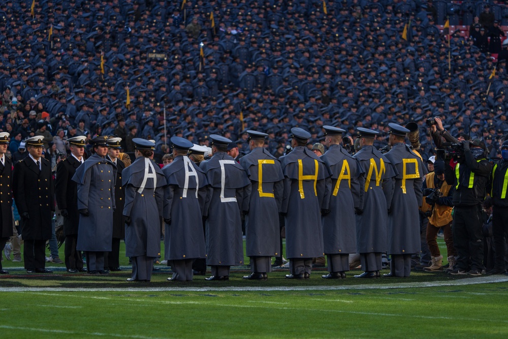 Cadets at the 125th Army Navy Game