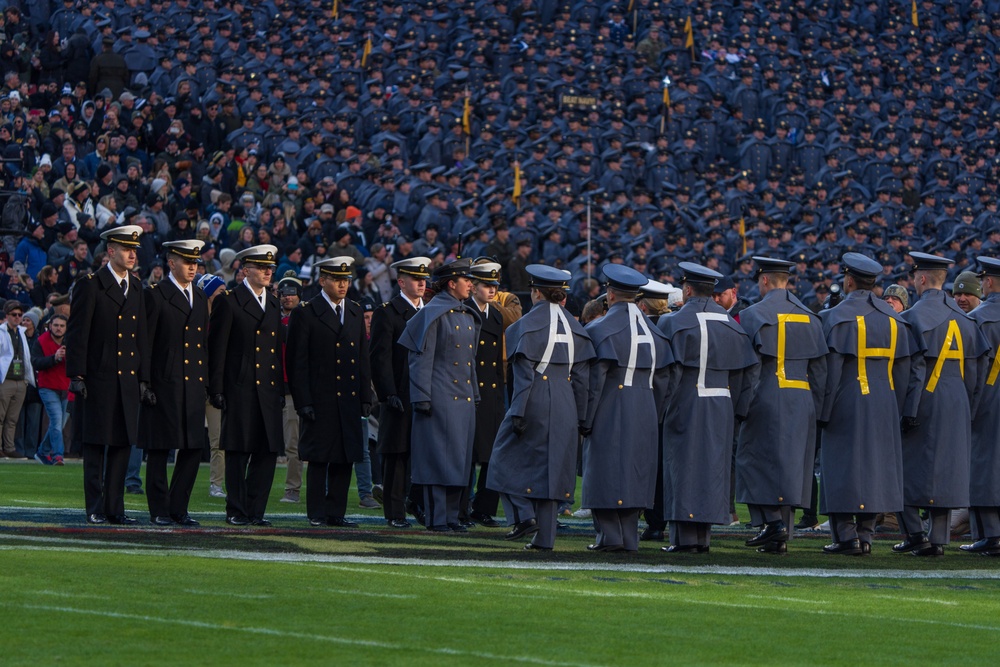 Cadets at the 125th Army Navy Game