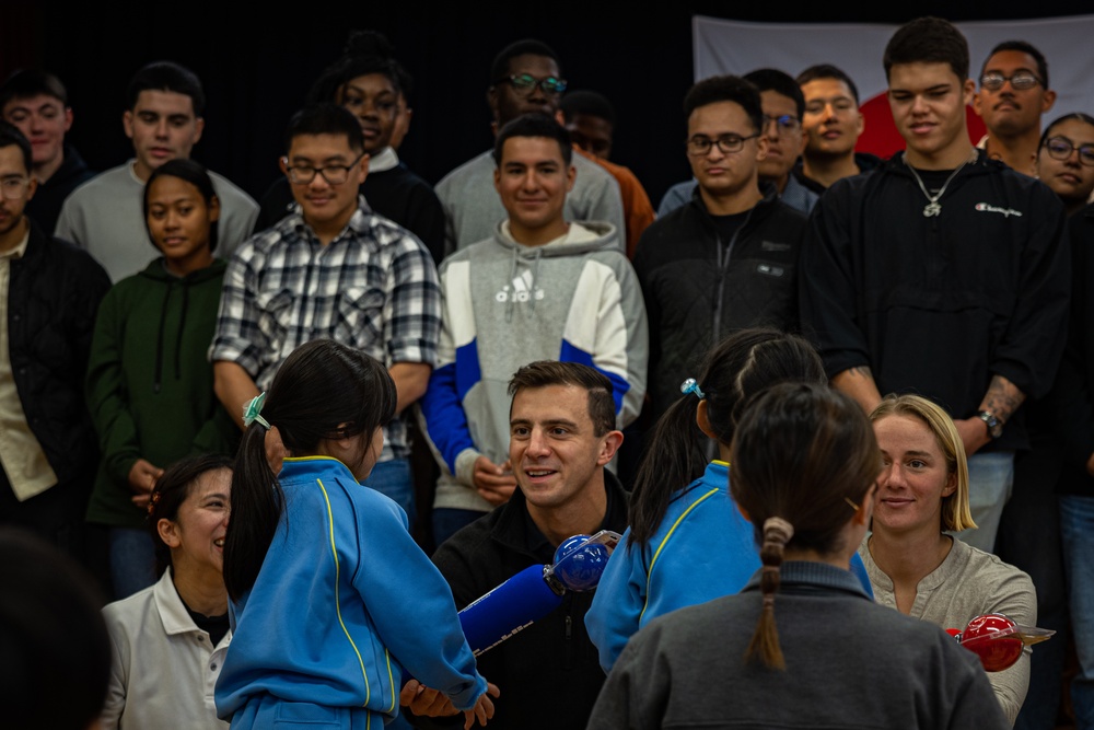 ARTP 24.3 | U.S. Marines with 3d Marine Division Volunteer at a Local Elementary School