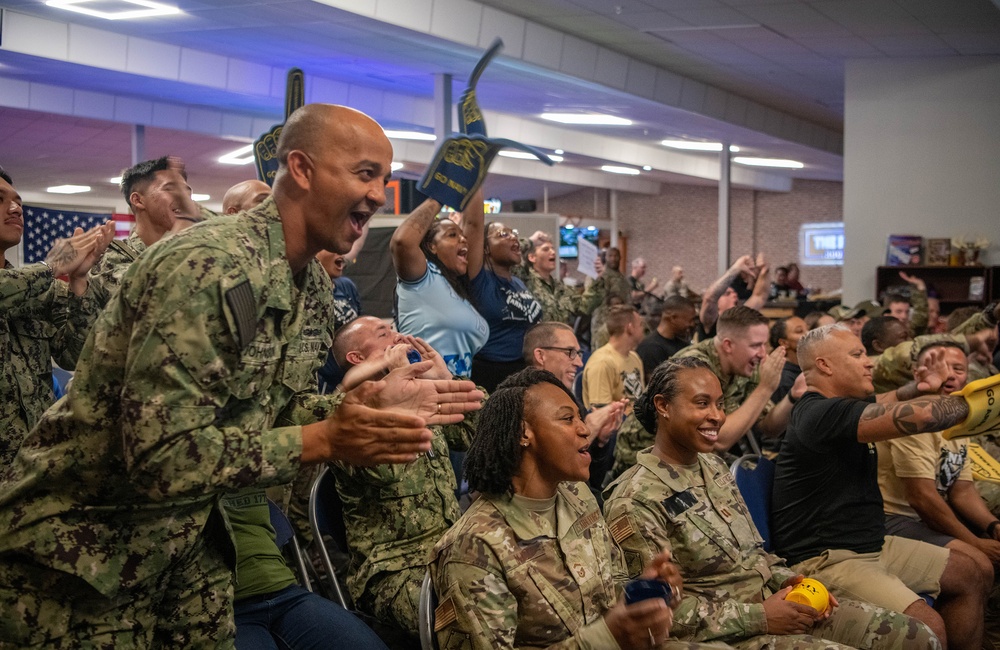 U.S. Naval Hospital Guantanamo Bay Hosts Army-Navy Game Watch Party