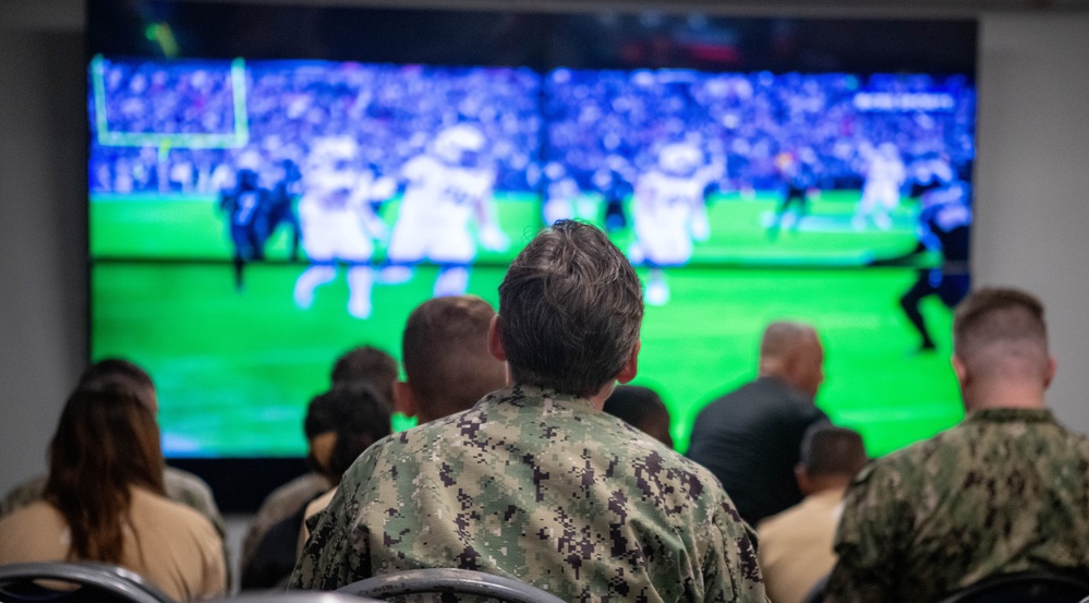 U.S. Naval Hospital Guantanamo Bay Hosts Army-Navy Game Watch Party