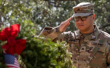 'Warrior Medics' pay tribute to the fallen in Wreaths Across America 2024