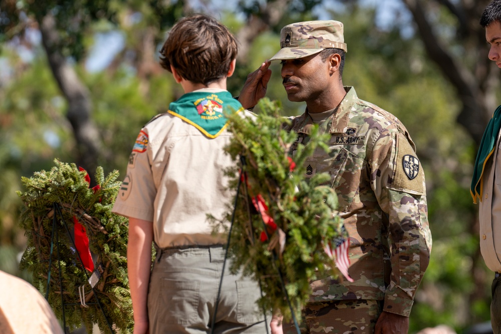 'Warrior Medics' pay tribute to the fallen in Wreaths Across America 2024