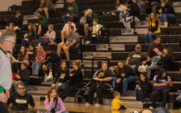 Wrestling tournament at Conroe High School