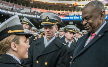 SECDEF Attends 125th Army-Navy Game