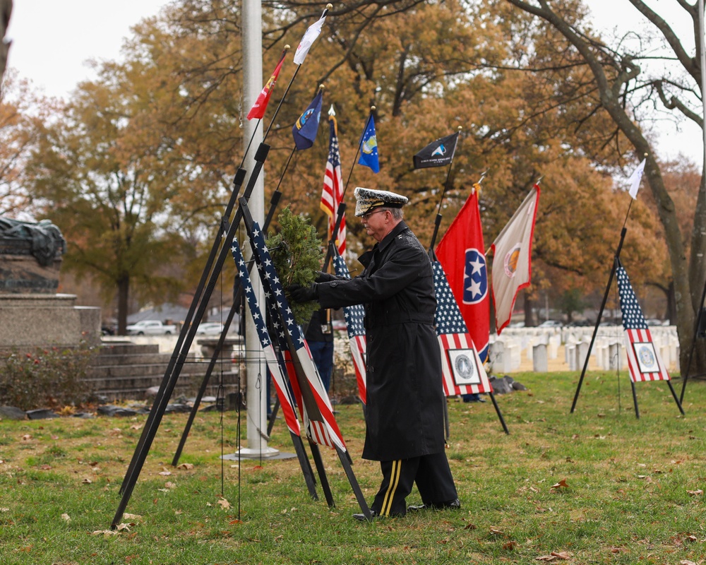 Wreaths Across America at Memphis National Cemetery