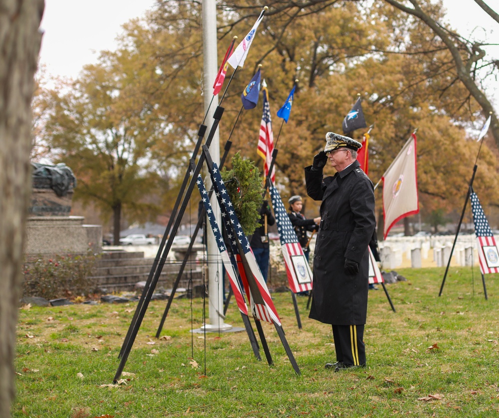 Wreaths Across America at Memphis National Cemetery