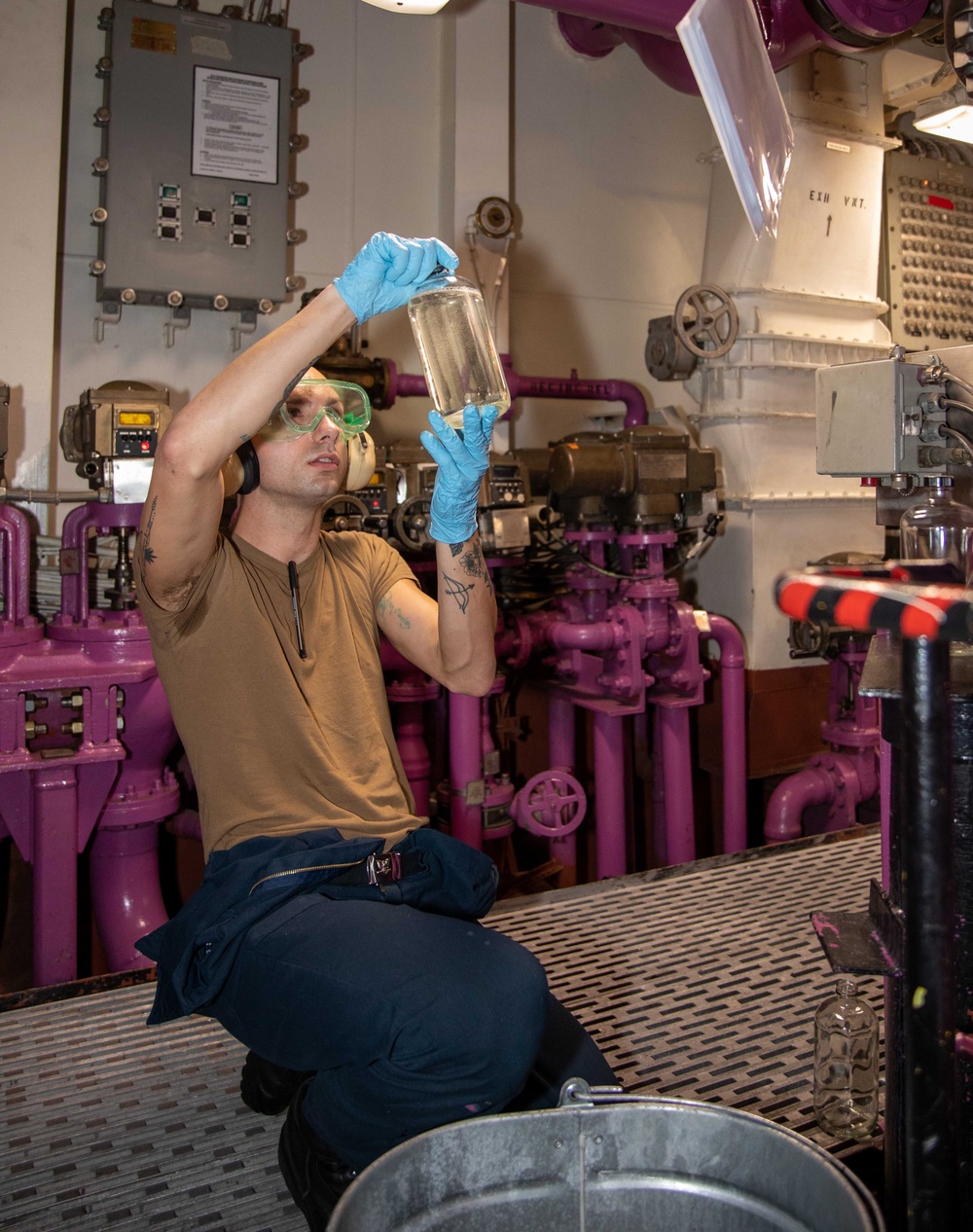 Daily Operations Aboard USS George H.W. Bush (CVN 77)