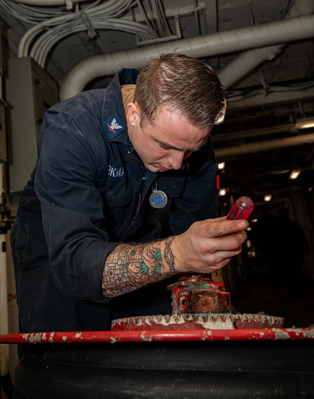 Daily Operations Aboard USS George H.W. Bush (CVN 77)