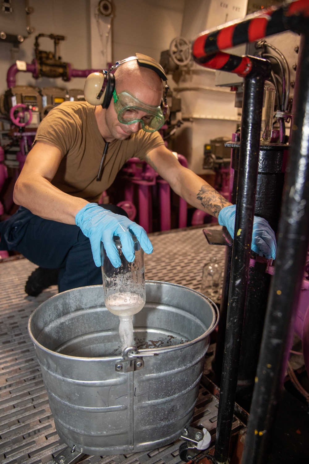 Daily Operations Aboard USS George H.W. Bush (CVN 77)