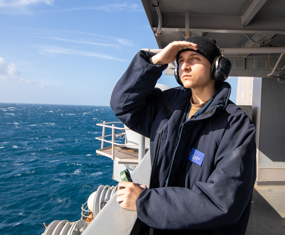 Daily Operations Aboard USS George H.W. Bush (CVN 77)