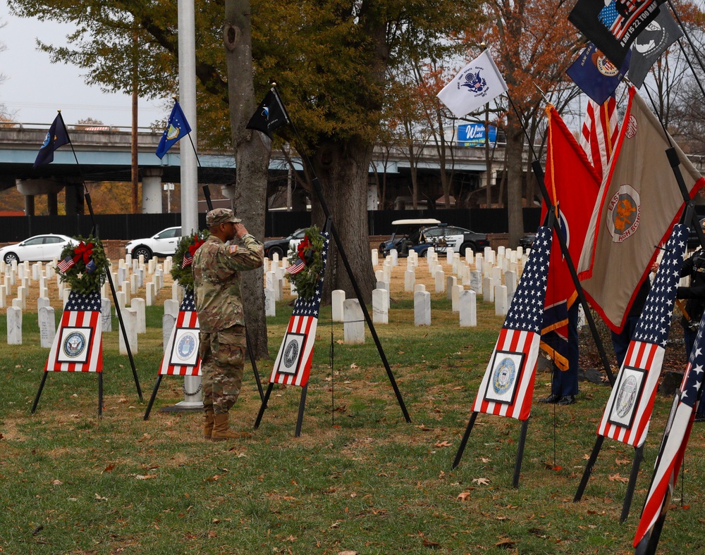 Wreaths Across America at Memphis National Cemetery