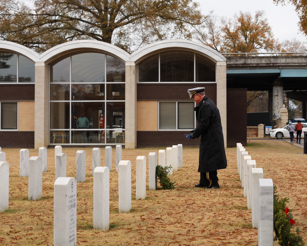 Wreaths Across America at Memphis National Cemetery