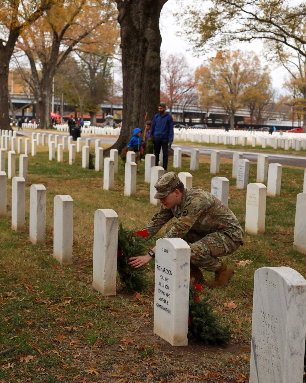 Wreaths Across America at Memphis National Cemetery