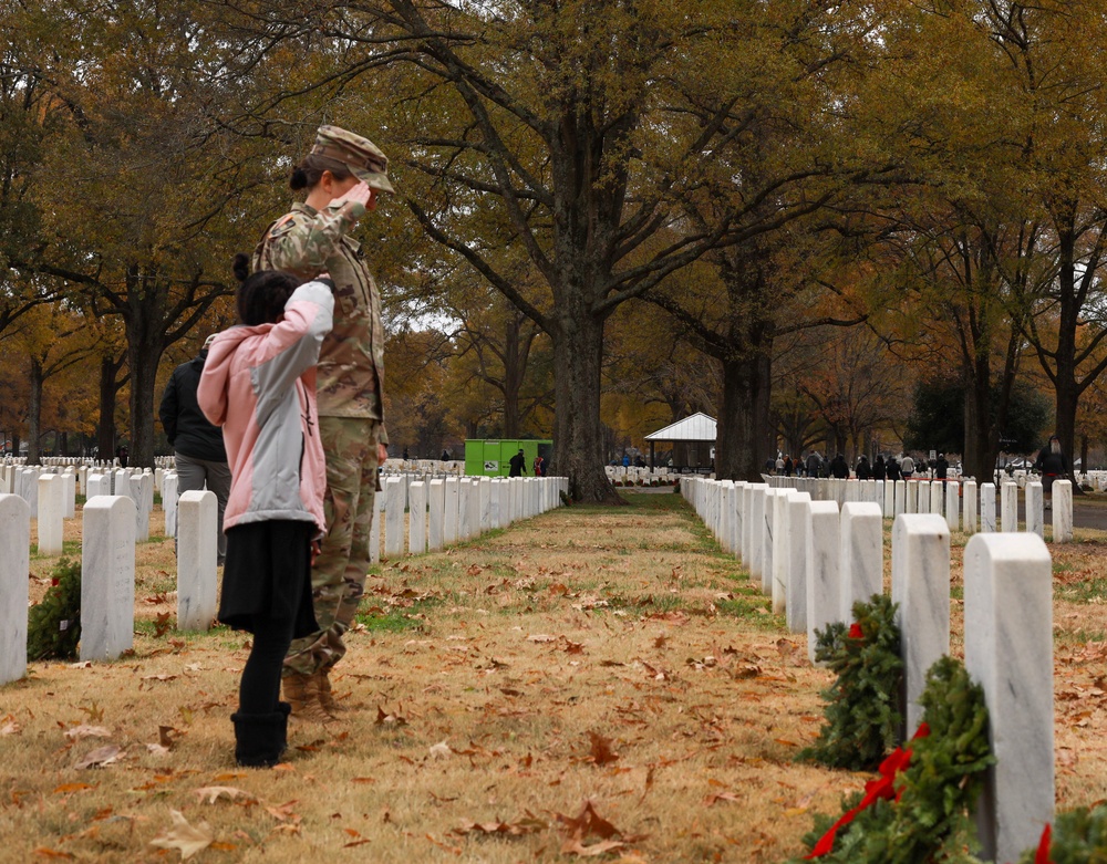 Wreaths Across America at Memphis National Cemetery