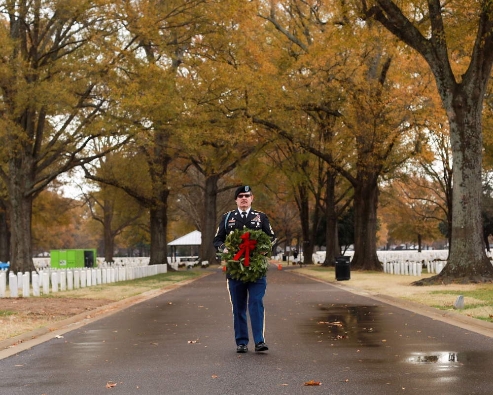 Wreaths Across America at Memphis National Cemetery