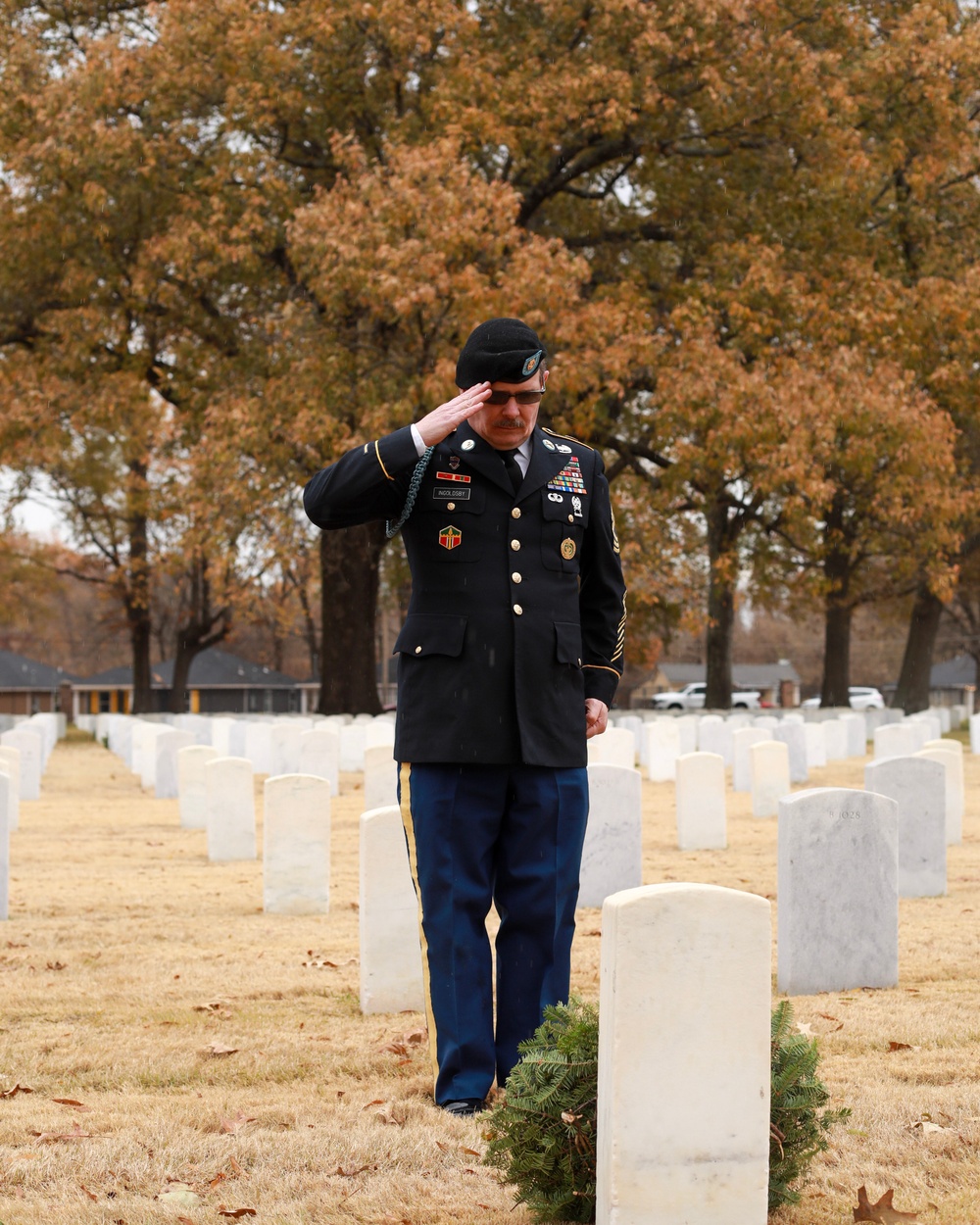 Wreaths Across America at Memphis National Cemetery