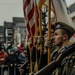 Screaming Eagle Soldiers March In NUTS! Parade With World War II Veterans