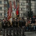 Screaming Eagle Soldiers March In NUTS! Parade With World War II Veterans