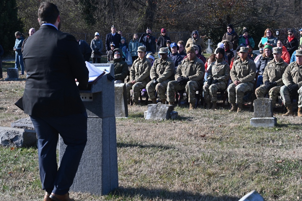 Wreaths Across America ceremony held at Congressional Cemetery