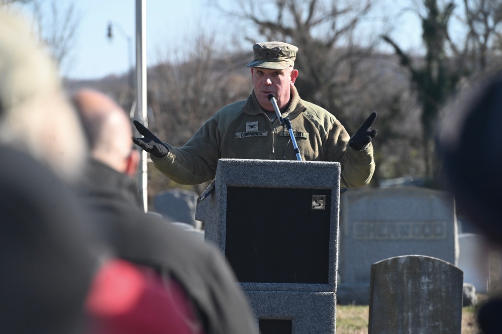 Wreaths Across America ceremony held at Congressional Cemetery