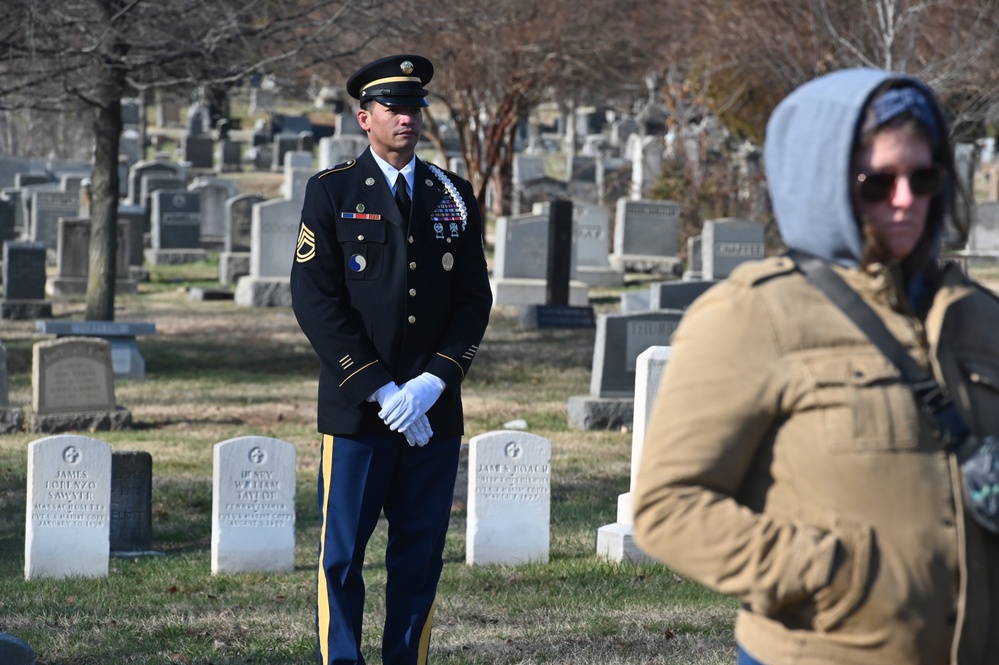 Wreaths Across America ceremony held at Congressional Cemetery