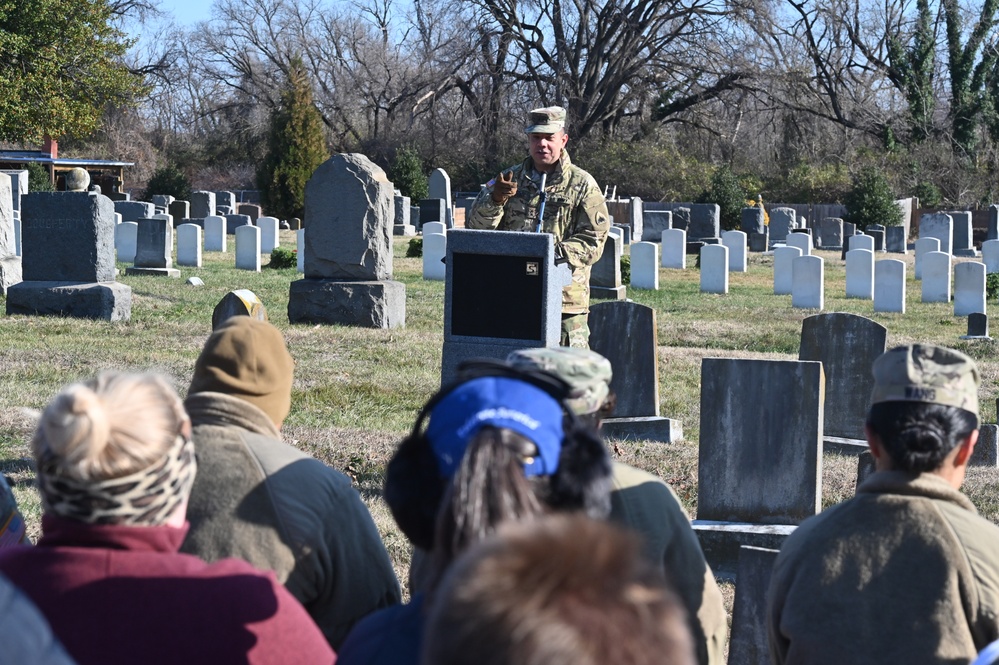 Wreaths Across America ceremony held at Congressional Cemetery