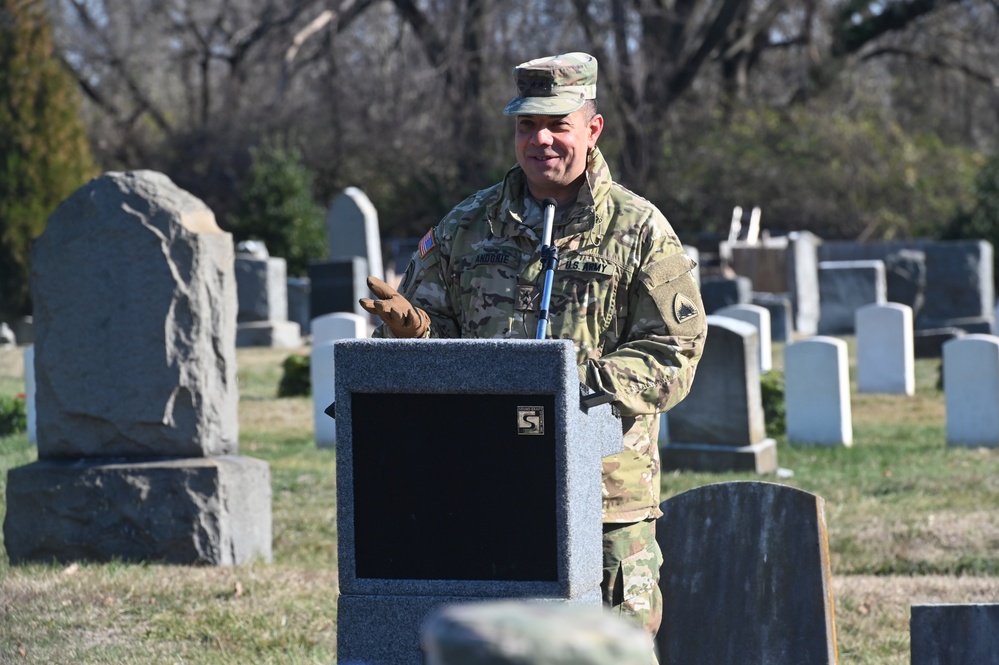 Wreaths Across America ceremony held at Congressional Cemetery