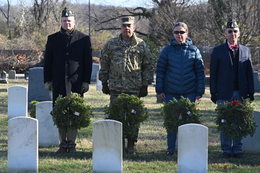 Wreaths Across America ceremony held at Congressional Cemetery