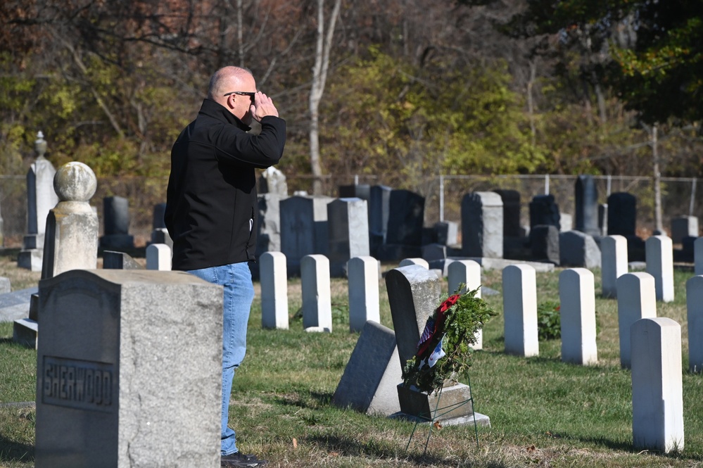 Wreaths Across America ceremony held at Congressional Cemetery