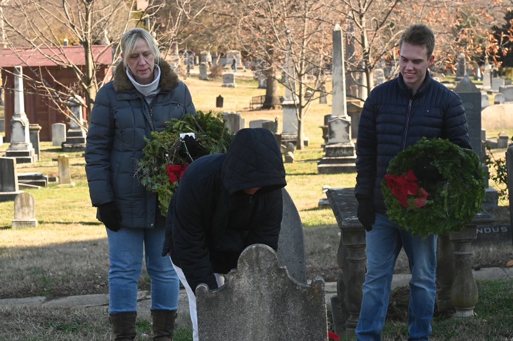 Wreaths Across America ceremony held at Congressional Cemetery