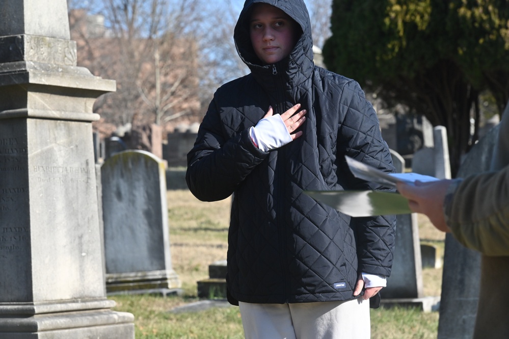 Wreaths Across America ceremony held at Congressional Cemetery