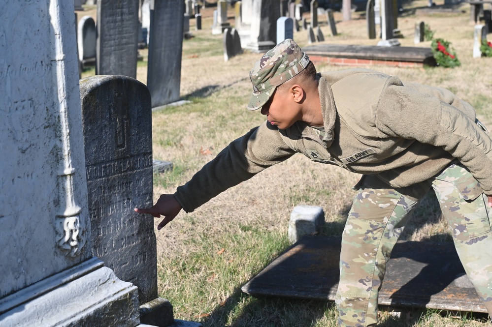 Wreaths Across America ceremony held at Congressional Cemetery