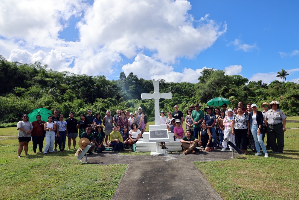 Community Members Visit Sumay Village on a Public Access Program Tour