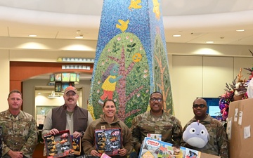 164th First Sgts. deliver toys to Lebonheur Children’s Hospital