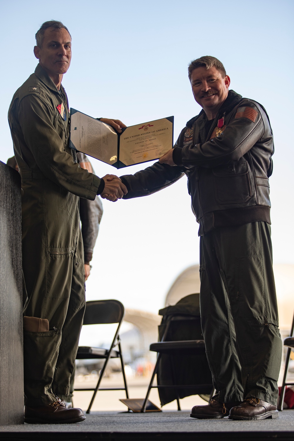 CVW-5 Change of Command Ceremony