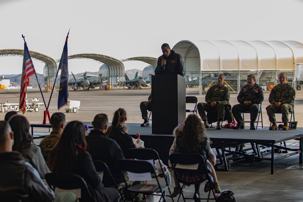 CVW-5 Change of Command Ceremony