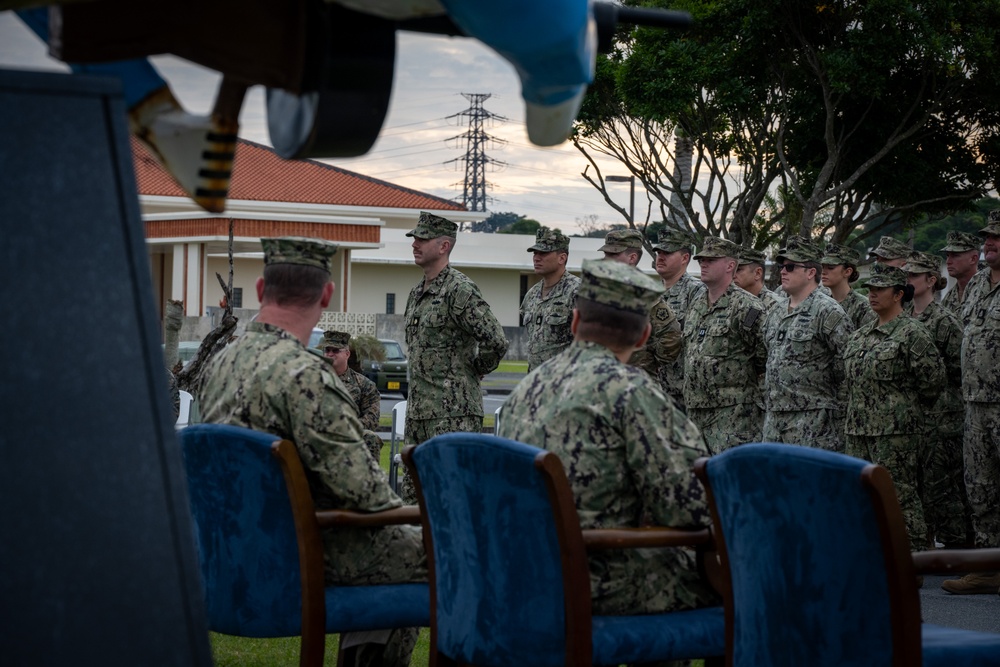 Passing the Torch: NMCB-3 Relieves NMCB-5 in Okinawa