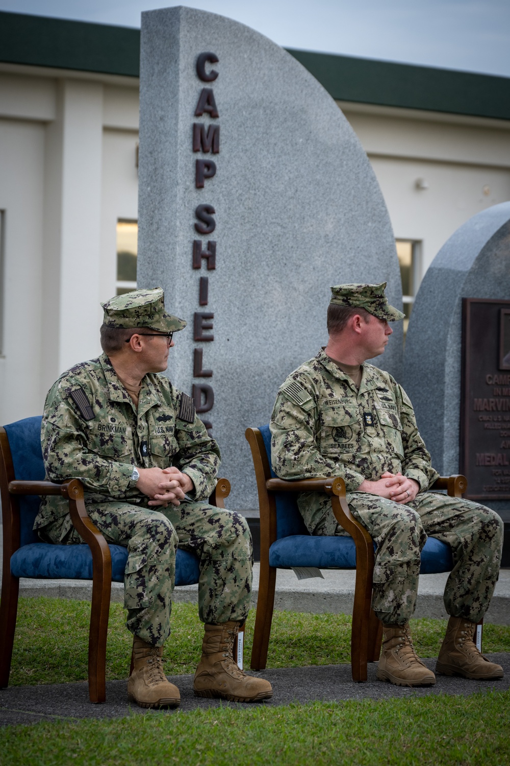 Passing the Torch: NMCB-3 Relieves NMCB-5 in Okinawa